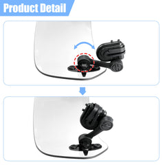 Motoforti clear lens transparency preserving rider visibility