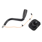 Motoforti front shift lever showing fit and restored console look