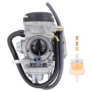 MOTOKU carburetor front view showing intake and mounting for direct fit benefit