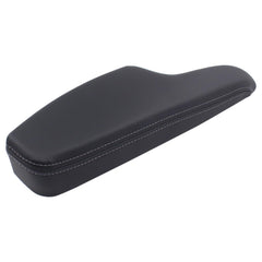 MOTOKU front driver side armrest installed showing precise fit and restored appearance