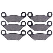 MOTOKU brake pads packaging showing new front and rear pads and clear fitment