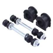 MOTOKU front sway bar end links and bushings front view, shows complete kit benefit