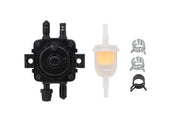 MOTOKU fuel pump front view showing mounting for easy replacement