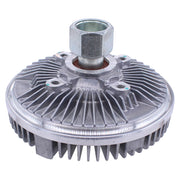 MOTOKU radiator fan clutch front view showing mounting points and fitment benefit