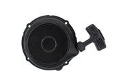 MOTOKU recoil starter front view showing complete assembly and fit benefits