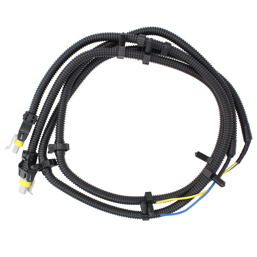 MOTOKU front view of two pigtail plugs showing fit and durability benefits