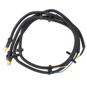 MOTOKU front view of two pigtail plugs showing fit and durability benefits