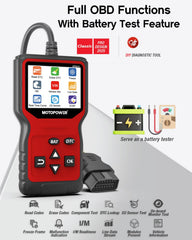 MOTOPOWER connector and extended cable for easier under-dash reach