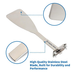 MOTOQUEEN blade in sheath protecting edge for safe transport and storage