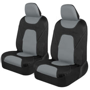 Motor Trend front view showing gray cover protecting seat and style