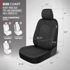 Motor Trend breathable center panel detail reduces seat heat