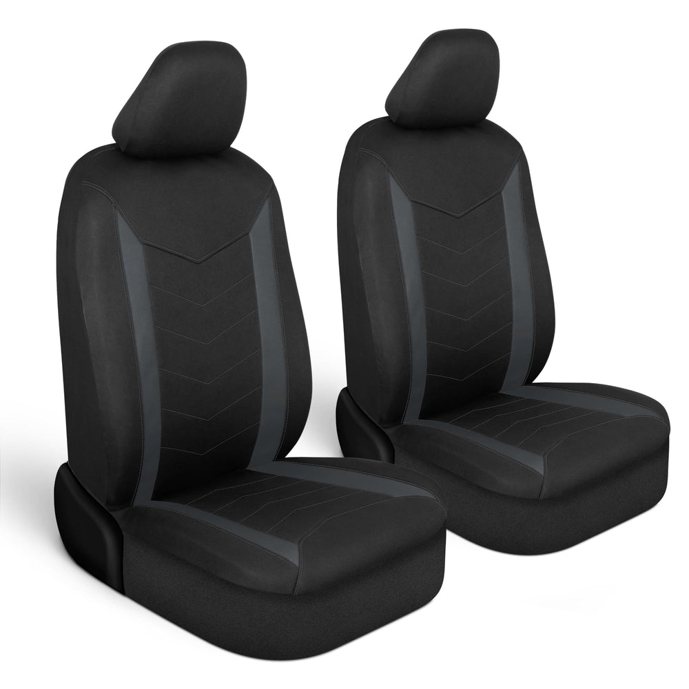 Motor Trend front seat cover full view showing protection and style