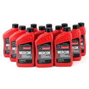 Motorcraft XT5QMC case front packaging showing 12 quart bottles and branding for easy storage