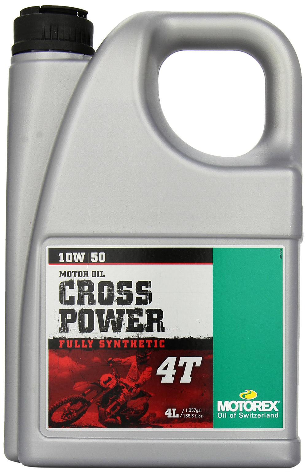Motorex Cross Power 4T front packaging 4L showing product and label with clear benefits