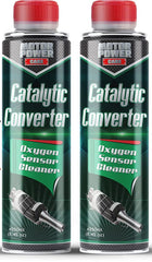 MotorPower Care bottle side view highlighting dosage instructions and clarity benefit