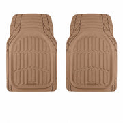 Motor Trend FlexTough front pair in beige showing full coverage and protection