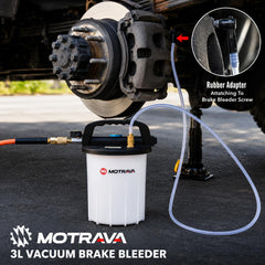 MOTRAVA closeup of 3L reservoir emphasizing high capacity and reduced interruptions