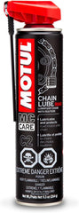 Motul C2 front can showing branding and size for quick identification and convenience