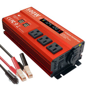 MOVFFGGRM front panel showing three AC outlets and indicator lights for convenient multi-device power