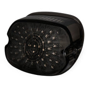 MOVOTOR tail light front view showing integrated turn and brake signals benefit visibility