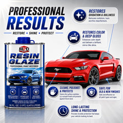 MPD Pro polish poured close-up showing smooth resin texture for easy spread