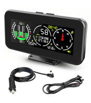MR CARTOOL M60 front display showing speed and icons for clear driving data