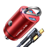 MRGLAS front view showing flush fit and compact design for secure use