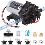 MRGVFLO front view of pump showing compact form and durable build