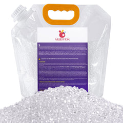 MUBYOK 3lb bag front view showing product and clear packaging for easy storage