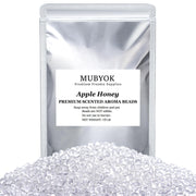 MUBYOK front packaging showing apple honey scent and benefit of long-lasting fragrance