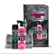 Muc-Off kit front packaging showing components and quick-ride convenience benefit