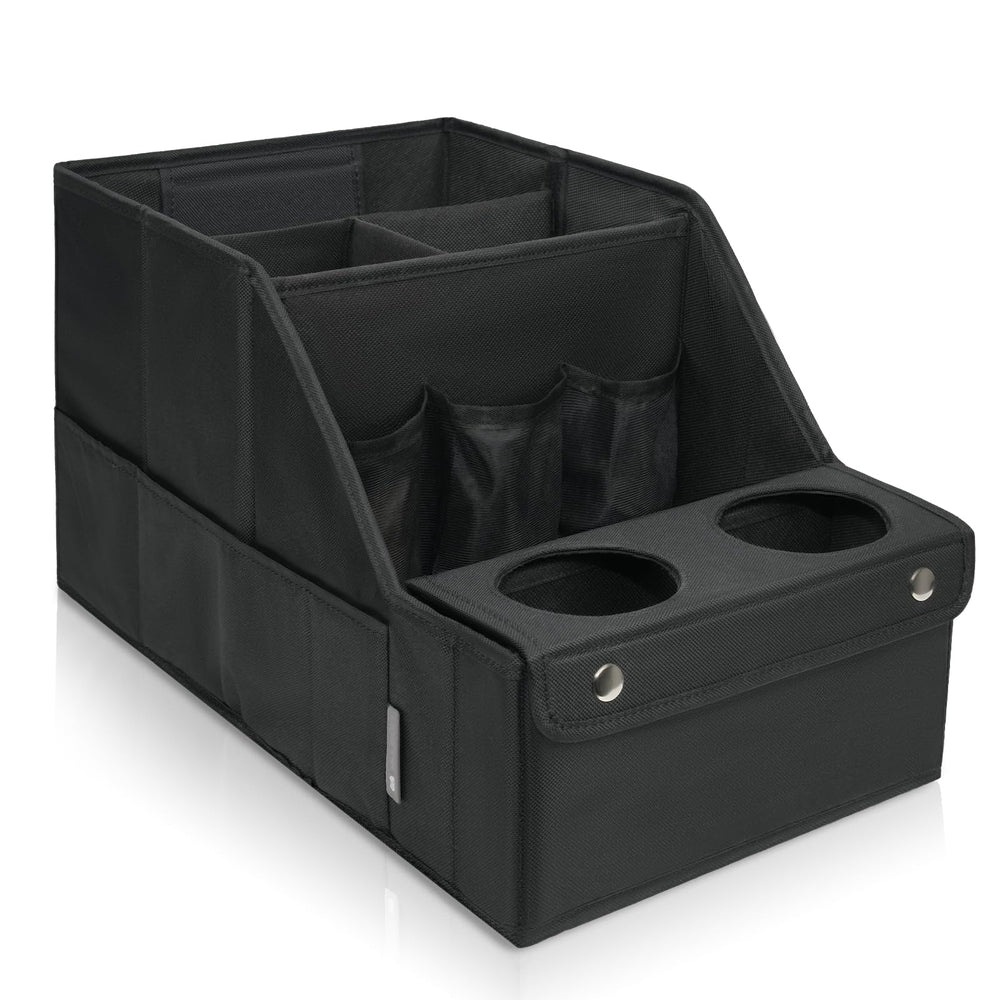 MULISOFT front view showing 11 compartments and neat organization benefit
