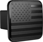 MULL USA flag front view showing black aluminum face and clean finish benefits