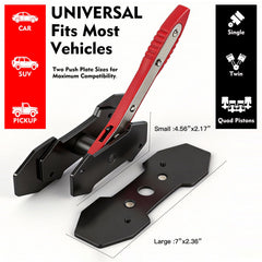 Mumicol ratchet handle detail showing 360° rotation and ergonomic grip for control