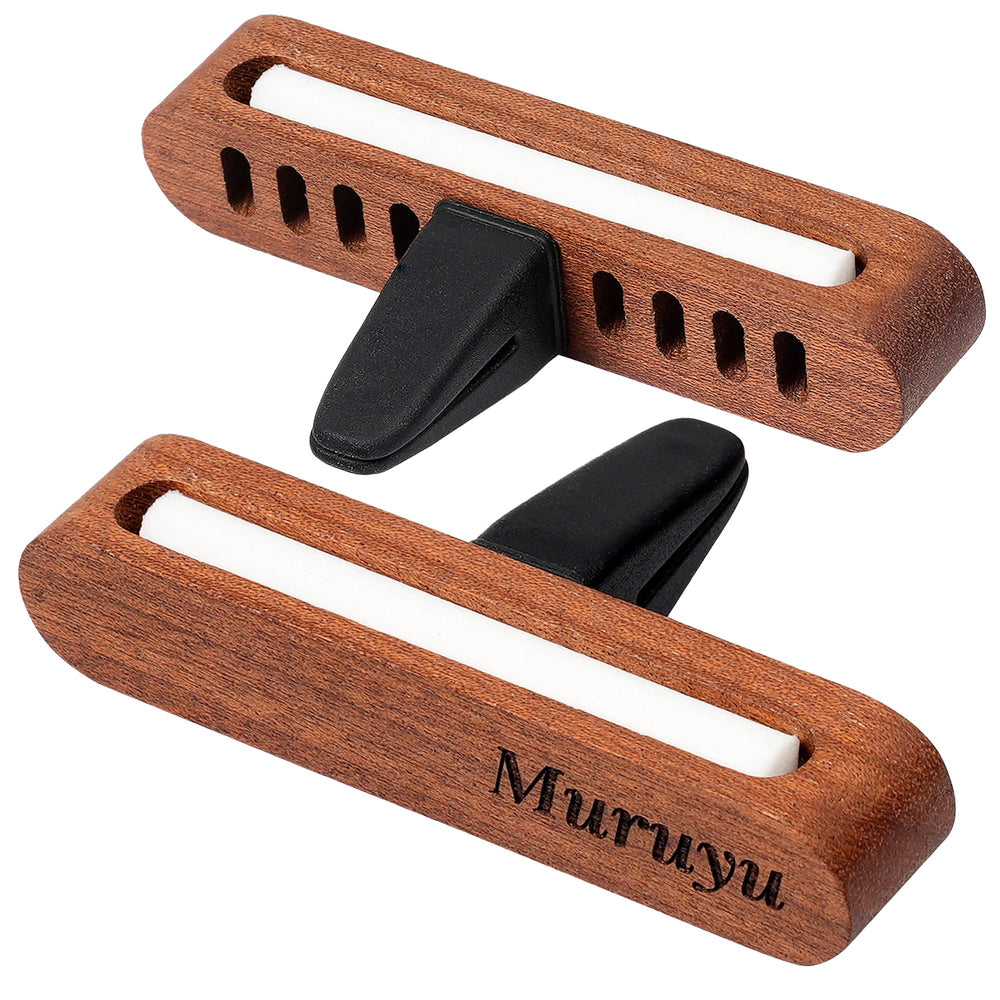 Muruyu Sapele wood diffuser front view showing elegant design and refined scent