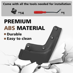Muslogy ABS close-up texture displaying durable, impact-resistant material