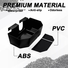 Muslogy closeup of removable divider and PVC mat for protection