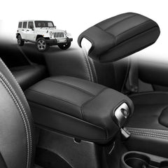 Muslogy front view of armrest cover showing clean fit and protection