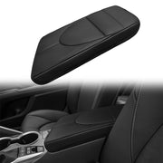 Muslogy front view of armrest cover showing snug fit and factory look