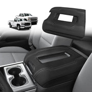 Muslogy front view of console cover showing fit and protection benefits