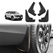 Muslogy front packaging showing mud flaps and brand, highlights precise fit