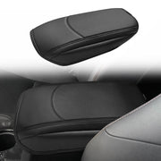 Muslogy front view armrest cover showing snug fit and comfort