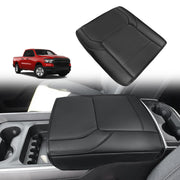Muslogy front view armrest cover showing neat fit and protection
