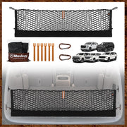 Muslogy front view installed in Chevy Suburban trunk protects cargo