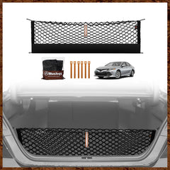 Muslogy front view trunk net showing full trunk coverage and secure hold