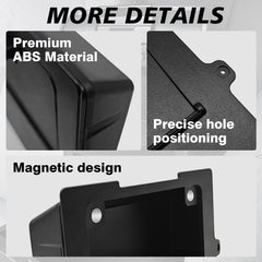 Muslogy textured ABS detail highlighting durable easy-clean surface benefit