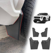 Muslogy front mud flap packaging showing brand and easy install benefit