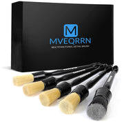 MVEQRRN front packaging showing five brushes and sizes for versatile cleaning