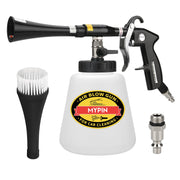 MYPIN air blow gun front view showing compact aluminum body and ergonomic handle, for durable precision