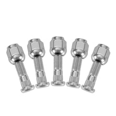 Mysttoo close-up of CNC-cut M12x1.5 stud thread for precise fit and strength